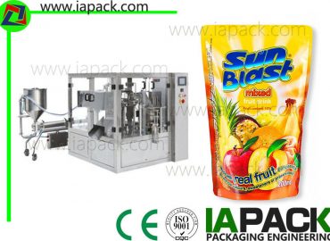 ротаційний фруктовий сік упаковка машина рідке наповнення енергозбереження